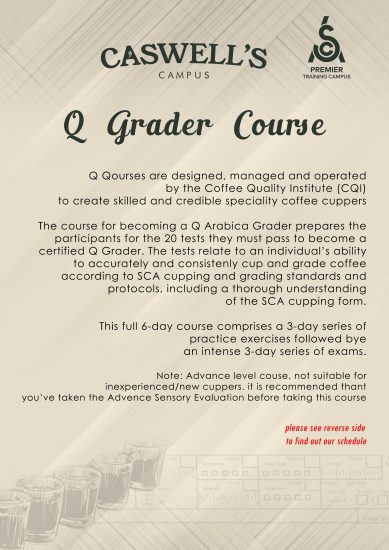 Q Grader Course 1
